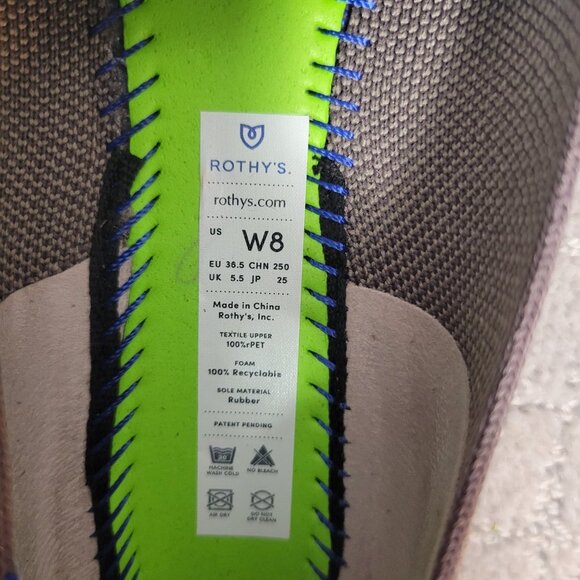 Rothy's The Loafer Mocha Round Toe Slip On Flat Shoes Women's Size US 7, 8, 10 - Picture 12 of 12